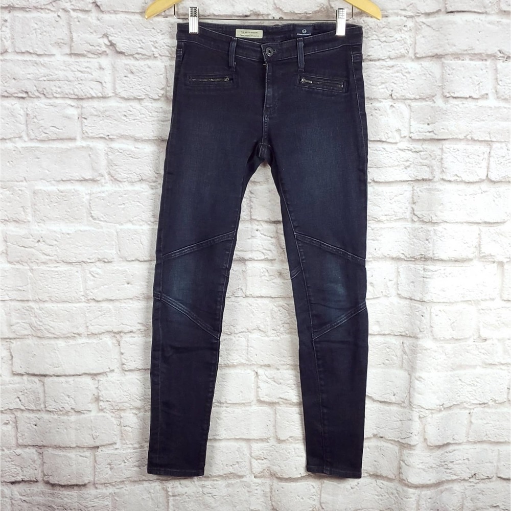 AG adriano goldschmied 26R the moto legging zipper leg